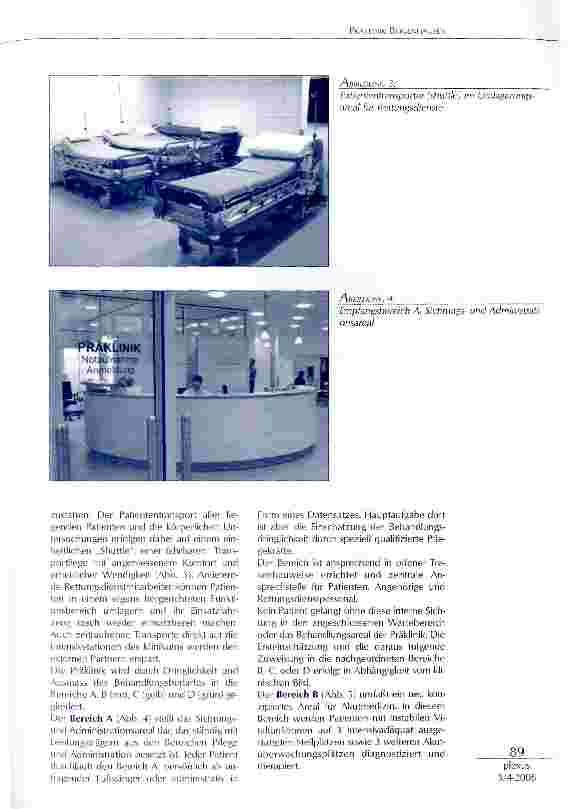 Vorschauseite 6: PRÄKLINIK BOGENHAUSEN -INTERDISZIPLINÄRE NOTAUFNAHME NEUORGANISATION ZUR EFFIZIENTEN FALLSTEUERUNG AN EINEM KLINIKUMDER MAXIMALVERSORGUNG