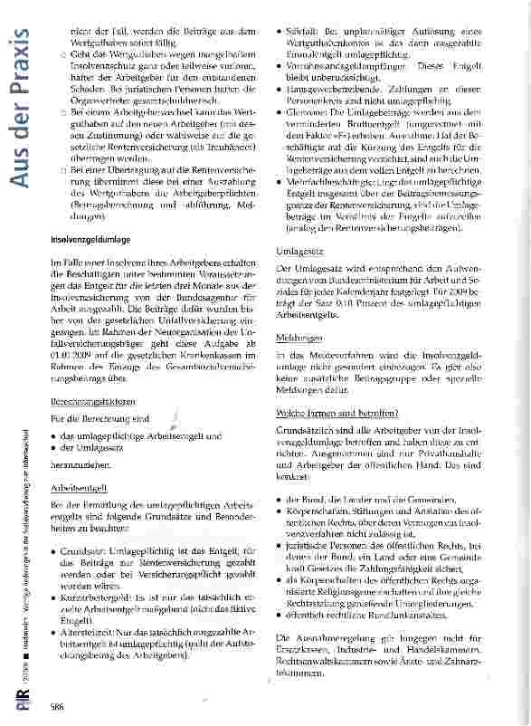 Vorschauseite 3: Wichtige Änderungen in der Sozialversicherung zum Jahreswechsel