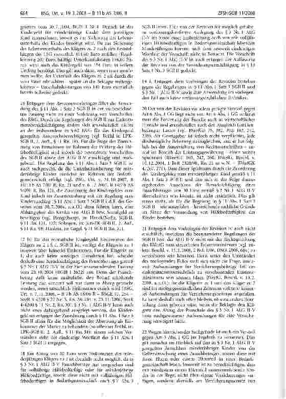 Vorschauseite 3: Bedarfsgemeinschaft; Einkommen Kind; Hilfebedürftige, minderjährige; Hilfebedürftige, volljährige; Kindergeld; Mutter; Pauschbetrag