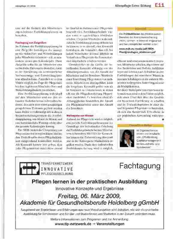 Vorschauseite 2: Besuch als Überprüfung