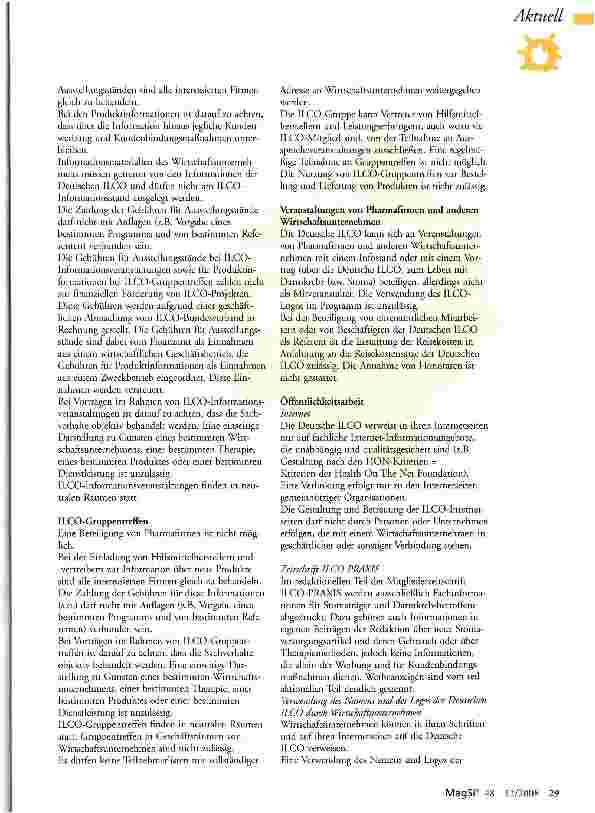 Vorschauseite 2: Grundsätze für die Zusammenarbeit mit Pharmafirmen und anderen Wirtschaftsunternehmen im Gesundheitswesen