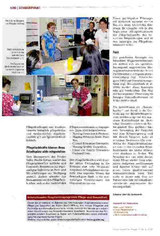 Vorschauseite 5: Zu Besuch in einem Magnetkrankenhaus