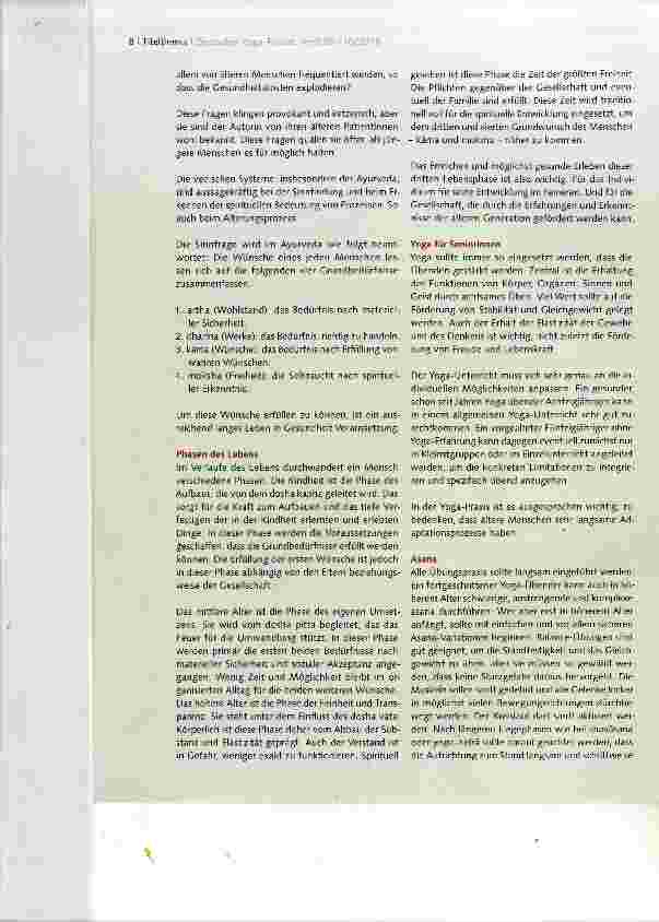 Vorschauseite 3: Veränderungen im Alter