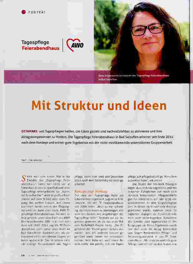 Vorschauseite 1: Mit Struktur und Ideen