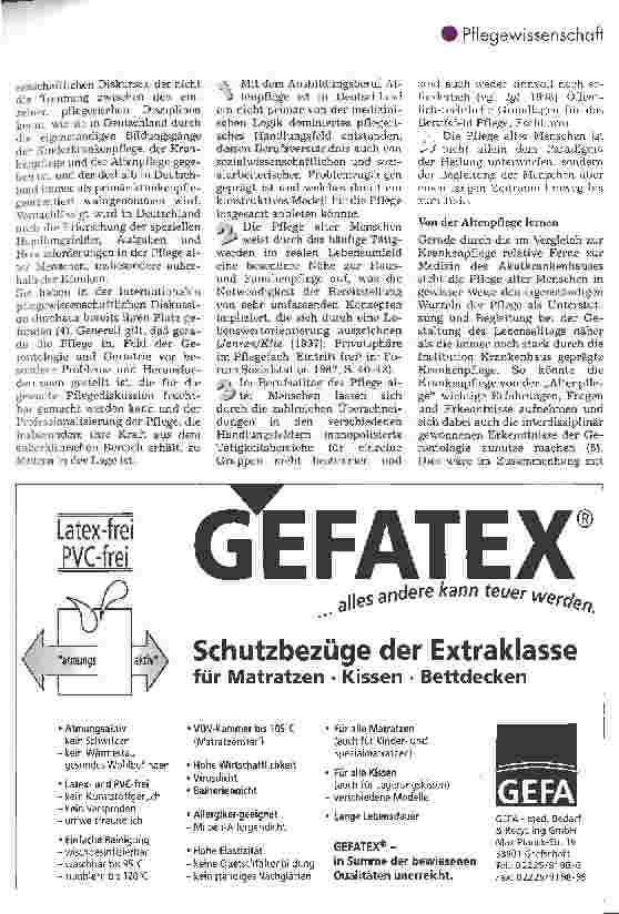 Vorschauseite 2: Altenpflege und Pflegestudiengänge