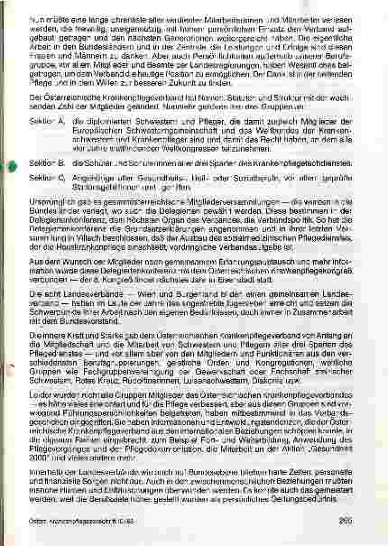 Vorschauseite 2: Rückblick auf die Entwicklung im Österreichischen Krankenpflegeverband