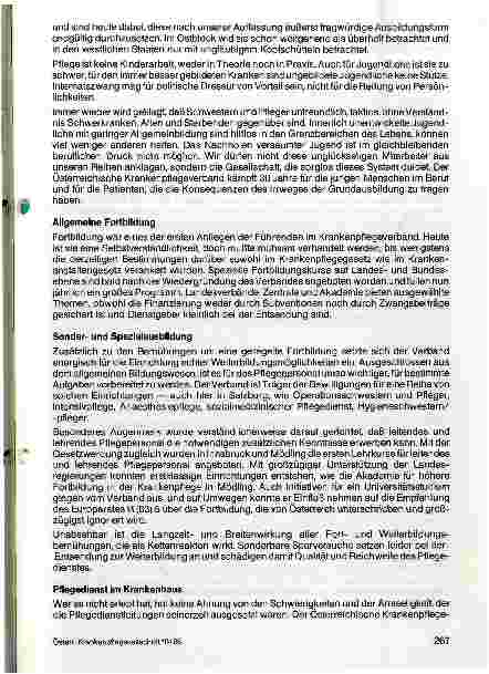 Vorschauseite 4: Rückblick auf die Entwicklung im Österreichischen Krankenpflegeverband