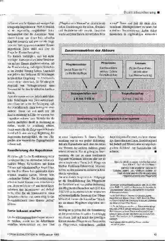 Vorschauseite 4: Schulungen auf Erfolgskurs In Münster wird das Angebot an Pflegekursen koordiniert