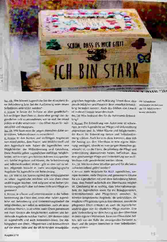 Vorschauseite 2: Anerkennung, Respekt und Akzeptanz