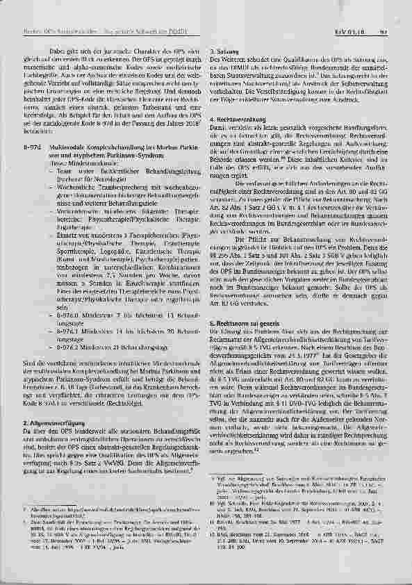 Vorschauseite 2: OPS-Komplexkodes Das scharfe Schwert des DIMDI