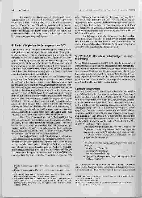 Vorschauseite 3: OPS-Komplexkodes Das scharfe Schwert des DIMDI