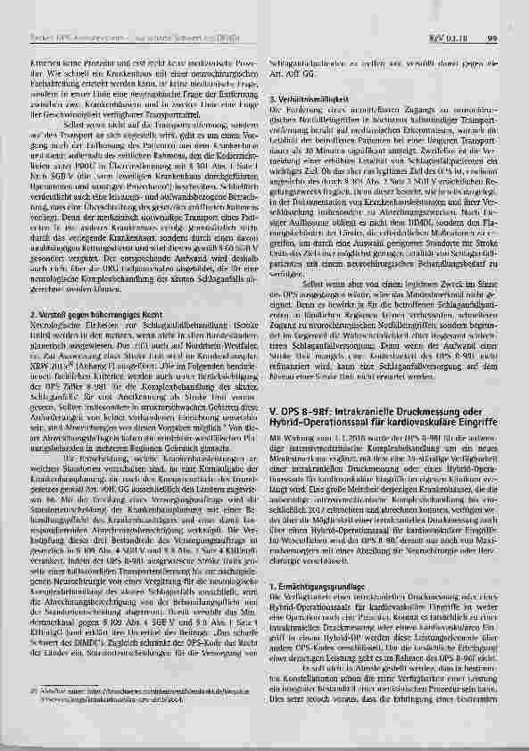 Vorschauseite 4: OPS-Komplexkodes Das scharfe Schwert des DIMDI