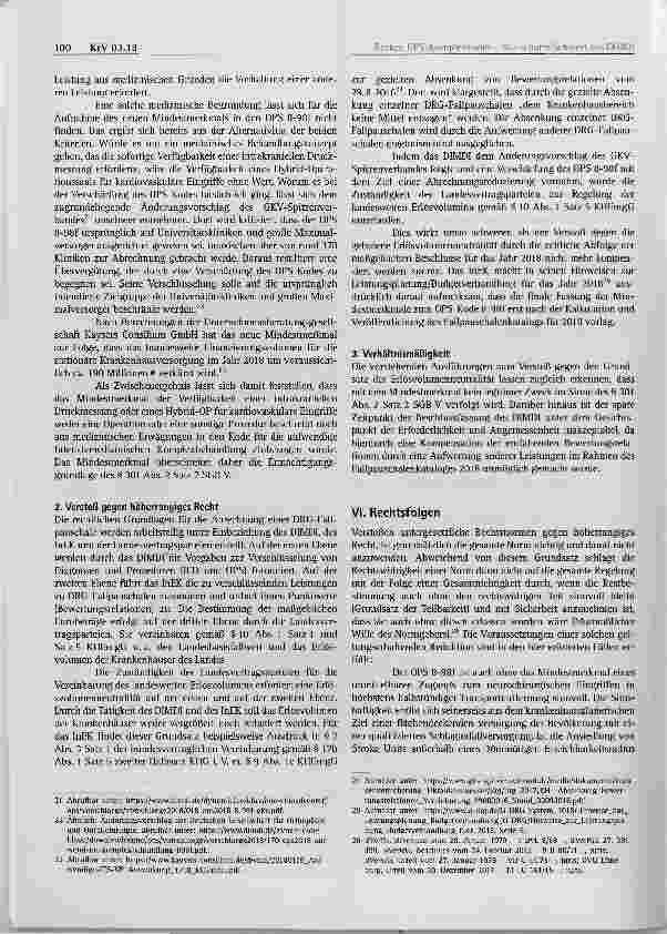 Vorschauseite 5: OPS-Komplexkodes Das scharfe Schwert des DIMDI