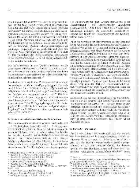 Vorschauseite 5: Gemeinsamer Bundesausschuss verweigert die Informationsfreiheit