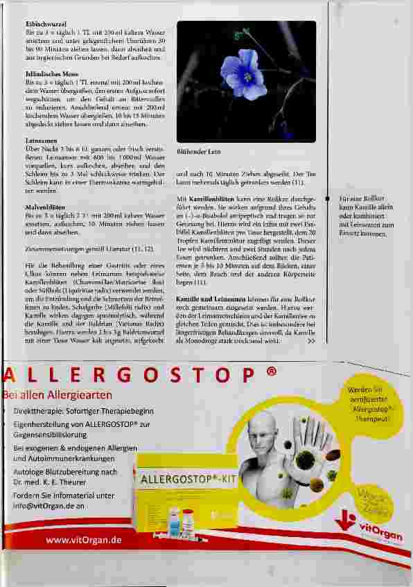 Vorschauseite 3: Protonenpumpenhemmer und ihre phytotherapeutischen Alternativen