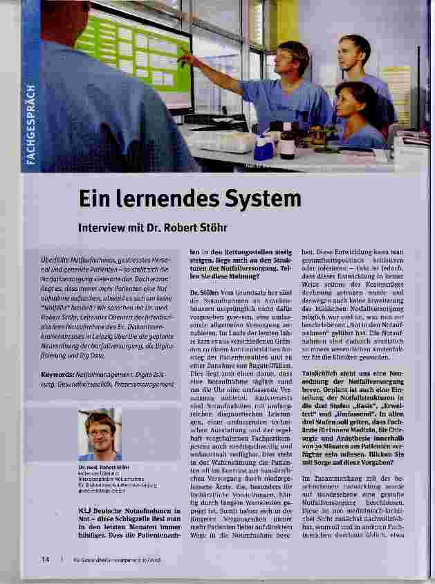 Vorschauseite 1: Ein lernendes System