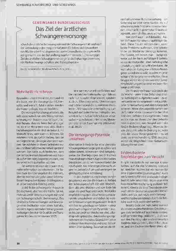 Vorschauseite 3: Mehr Austausch, weniger Angst