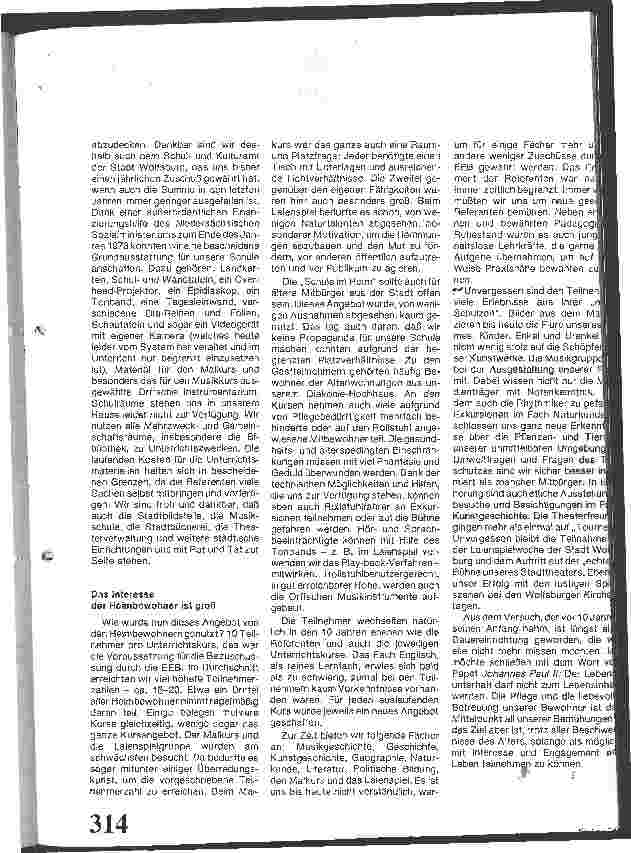 Vorschauseite 3: Heimbewohner auf der Schulbank