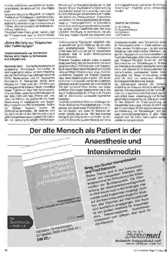 Vorschauseite 2: Die Eigenverantwortung des Pflegepersonals berechtigt grundsätzlich nicht zur Verweigerung ärztlicher Anordnungen