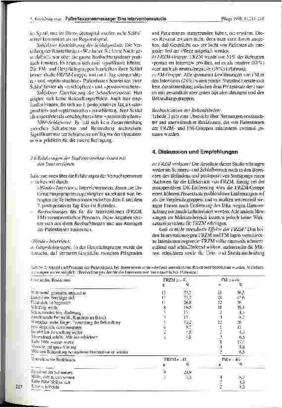 Vorschauseite 5: Fußreflexzonenmassage Eine Interventionsstudie