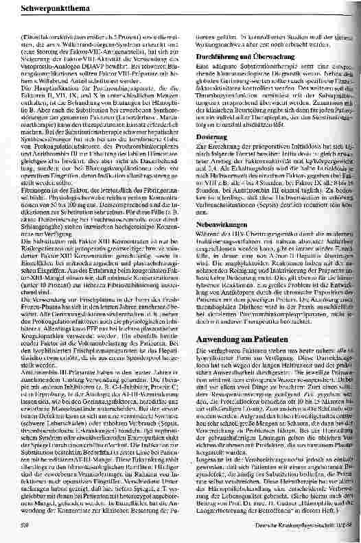 Vorschauseite 4: Gerinnungsfaktorenkonzentrate Herstellung und Anwendung-Wirkung und Nebenwirkung