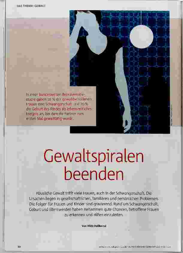 Vorschauseite 1: Gewaltspiralen beenden