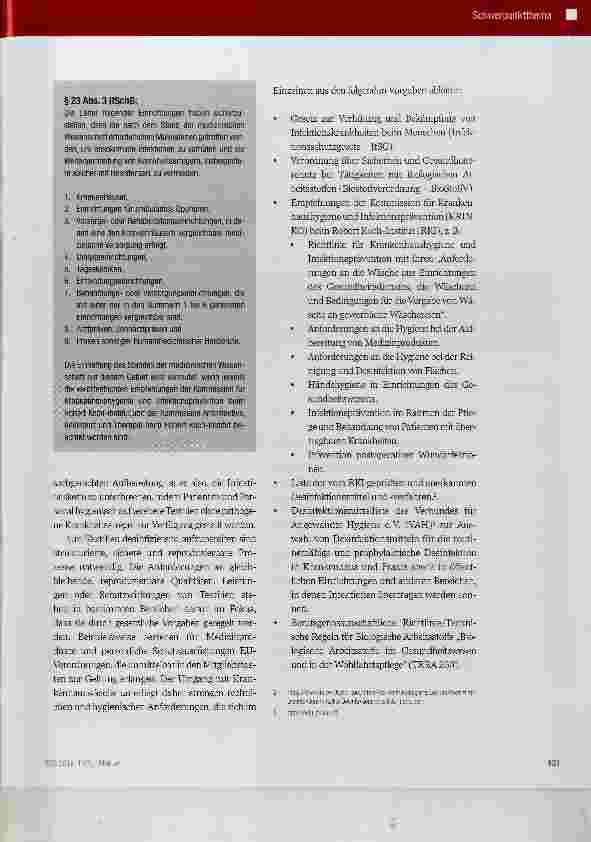 Vorschauseite 2: Allgemeine Hygiene von Krankenhauswäsche und die besonderen Anforderungen der Aufbereitung von Funktionstextilien