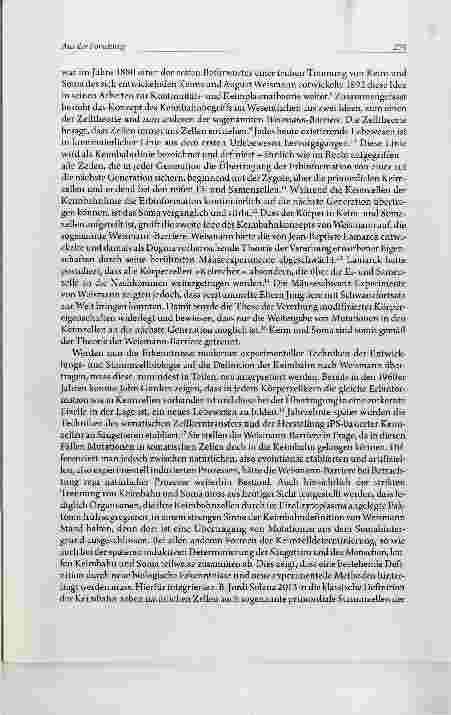 Vorschauseite 5: Artifizielle Keimzellen natürliche Keimbahn: eine interdisziplinäre Verhältnisbestimmung