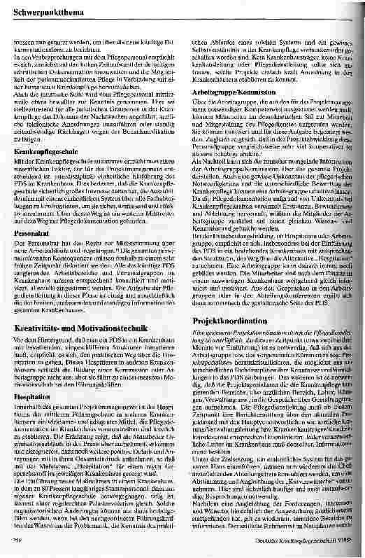 Vorschauseite 4: Einführung der Pflegedokumentation im Krankenhaus