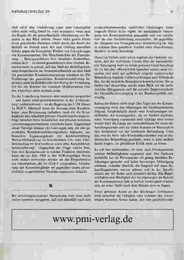 Vorschauseite 3: Die Zwei-Klassen-Medizin Dichtung und Wahrheit