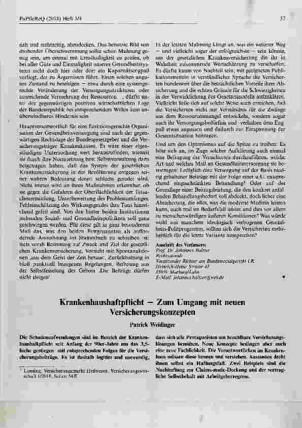 Vorschauseite 5: Die Zwei-Klassen-Medizin Dichtung und Wahrheit