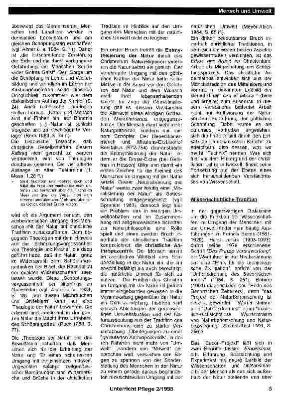 Vorschauseite 2: Mensch und Umwelt