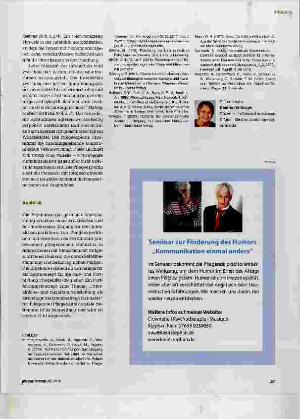 Vorschauseite 4: Interaktion ist mehr als ein Gespräch
