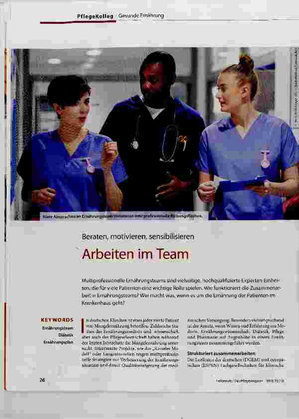 Vorschauseite 1: Arbeiten im Team