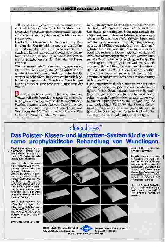 Vorschauseite 3: Praktische Erfahrungen in der Dekubitusbehandlung