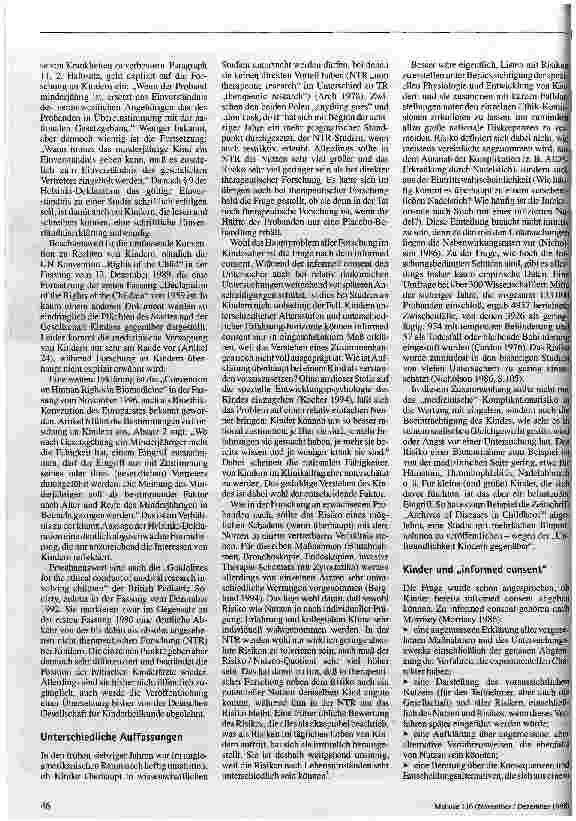 Vorschauseite 2: Forschung mit Kindern Entwurf einer Ethik