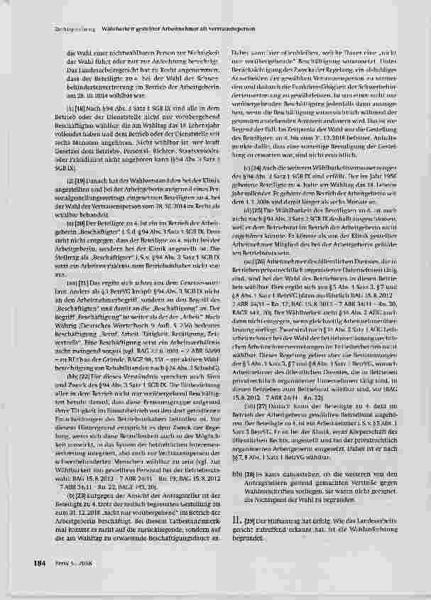 Vorschauseite 3: Zum Recht schwerbehinderter Menschen