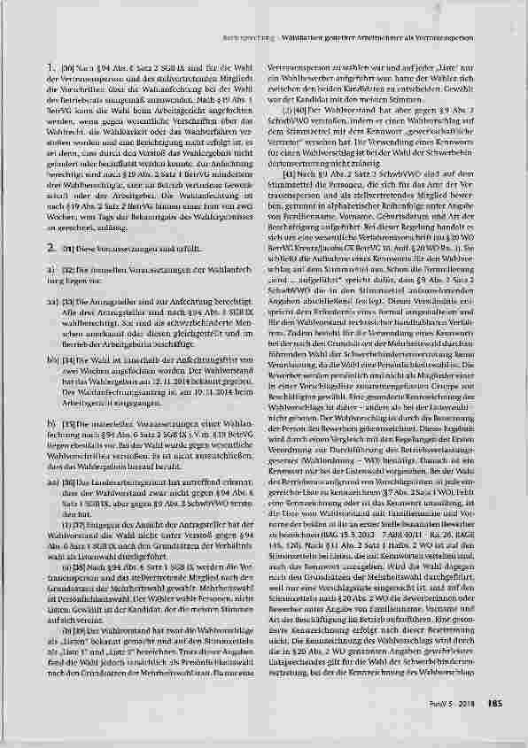 Vorschauseite 4: Zum Recht schwerbehinderter Menschen