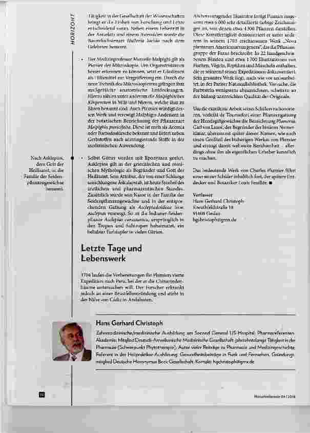 Vorschauseite 4: Charles Plumier