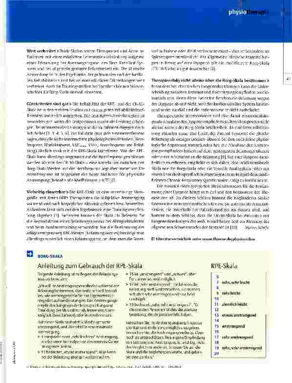 Vorschauseite 2: Wie anstrengend ist das für Sie?