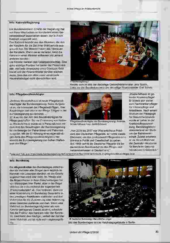 Vorschauseite 4: Prävention, Kuration, Rehabilitation, Sozialpflege und „Politikunterricht“
