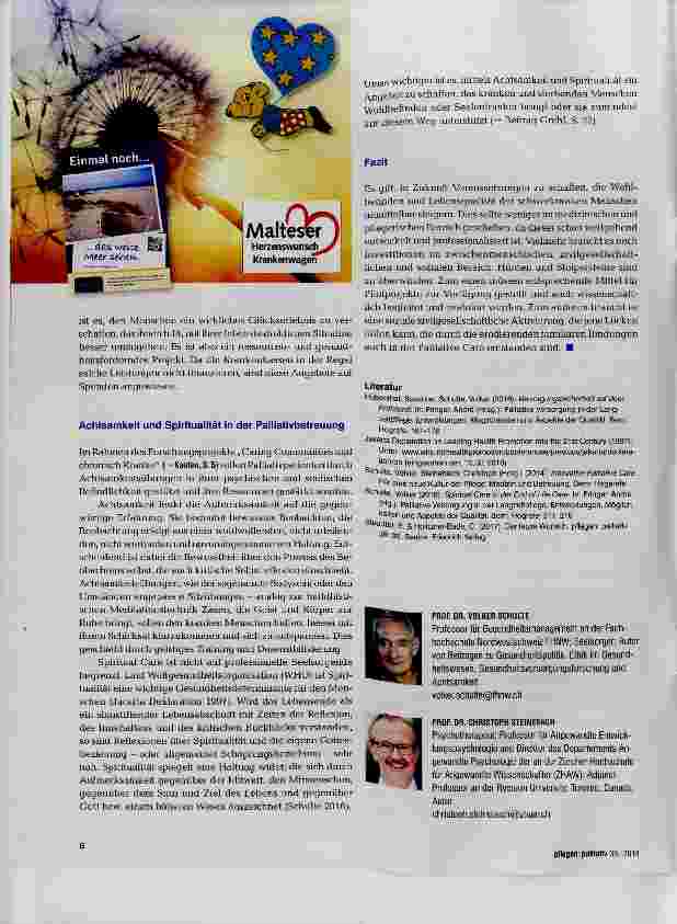 Vorschauseite 3: Innovationspotenziale der Palliative Care