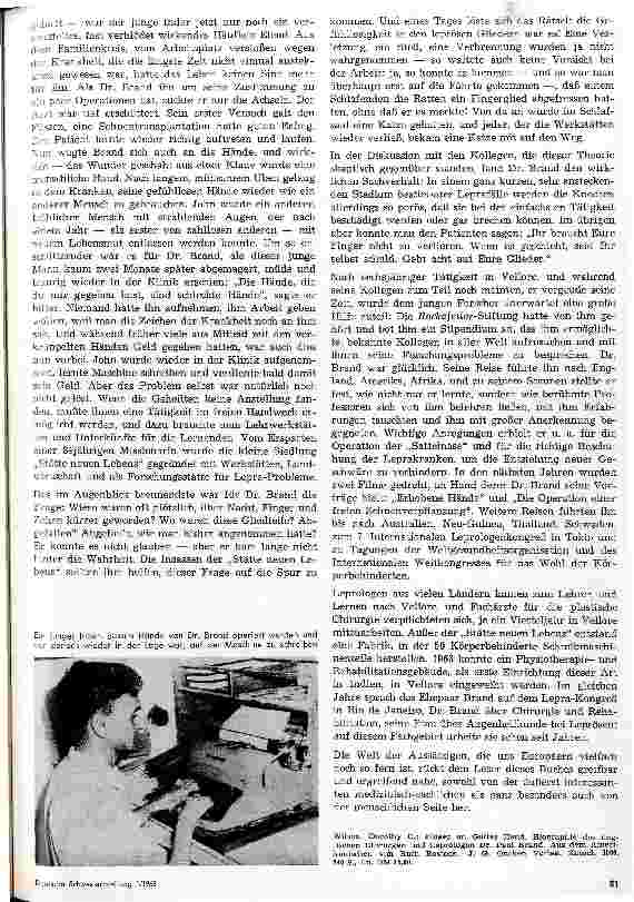 Vorschauseite 3: Finger an Gottes Hand Biographie des englischen Chirurgen und Leprologen Dr. Paul Brand