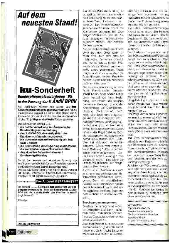 Vorschauseite 6: Der Patient ist König - oder der Weg zum kundenorientierten Krankenhaus Patientenzufriedenheit ist Drehund Angelpunkt der Arbeit