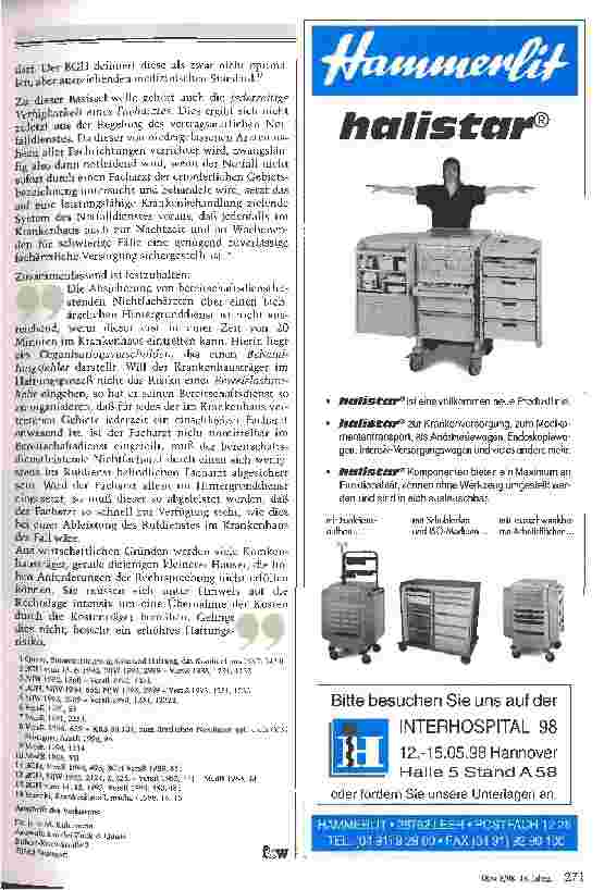 Vorschauseite 4: Facharztstandard im Rufund Bereitschaftsdienst