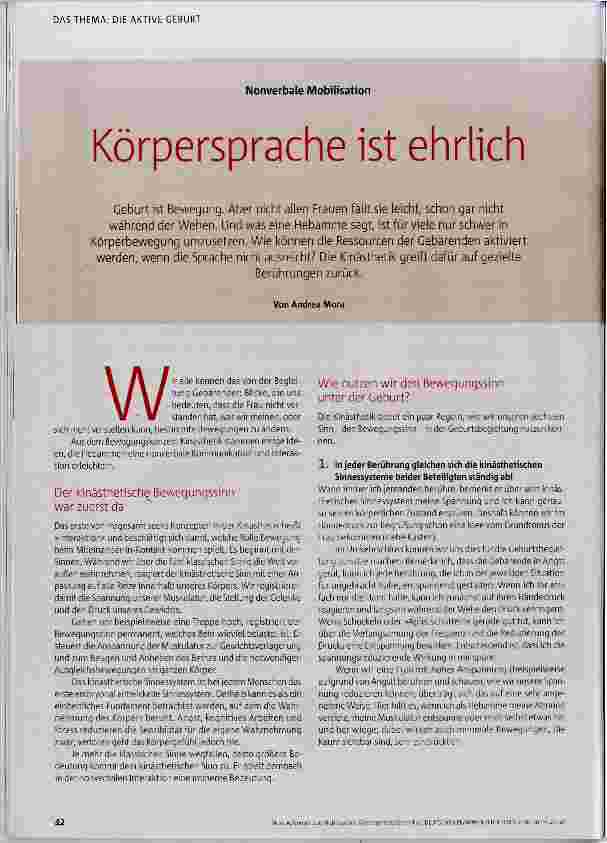 Vorschauseite 1: Körpersprache ist ehrlich