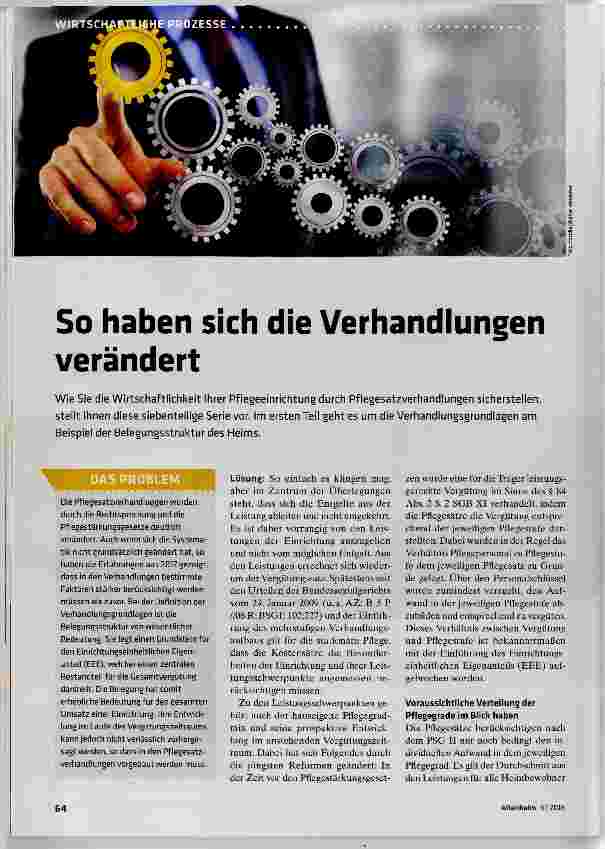 Vorschauseite 1: So haben sich die Verhandlungen verändert
