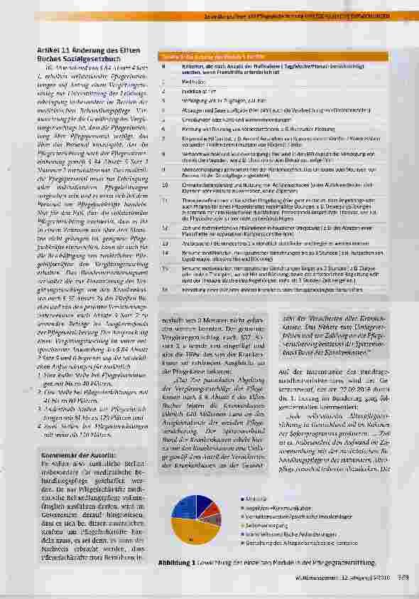 Vorschauseite 2: Berücksichtigung von Behandiungspflege in der Pflegegradermittlung und Vergütung von Behandiungspflege in ambuianten und stationären Pflegeeinrichtungen