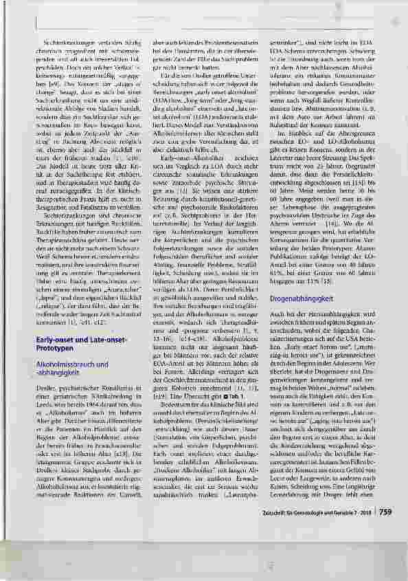 Vorschauseite 2: Altgewordene Suchtkranke