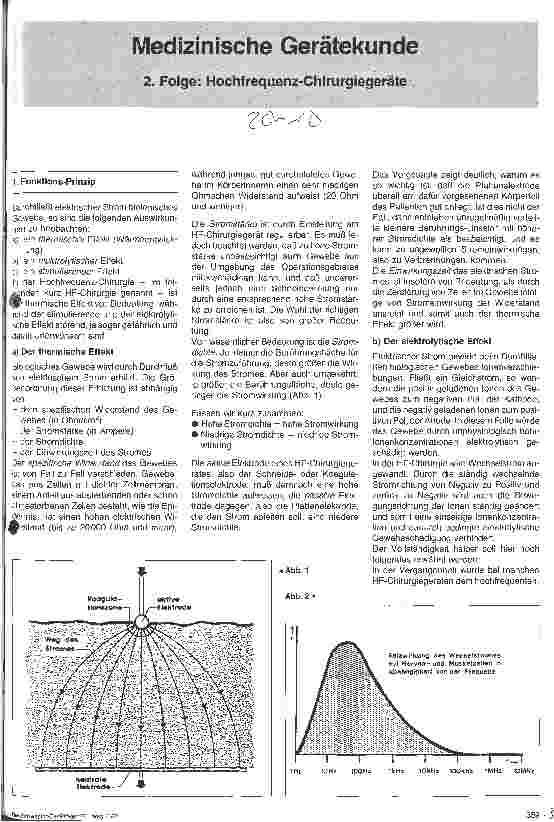 Vorschauseite 1: Medizinische Gerätekunde